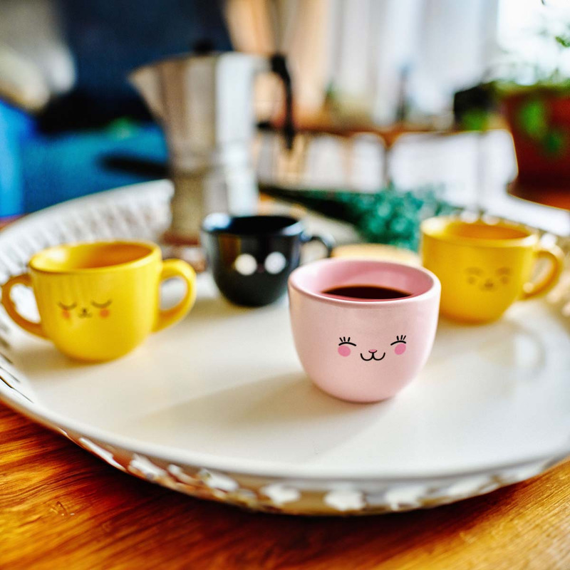 Cute espresso, set de tasses à café