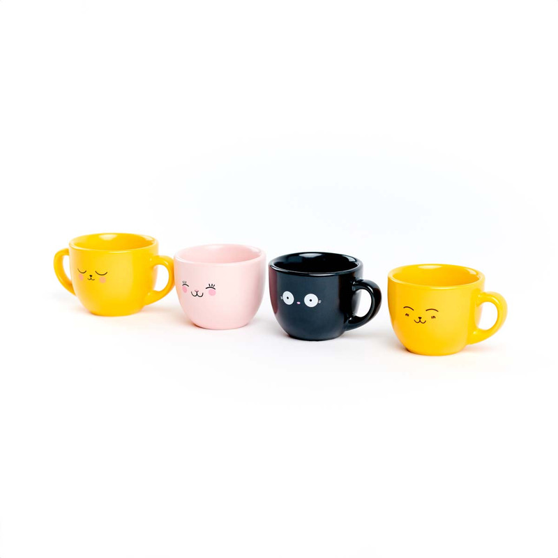 Cute espresso, set de tasses à café