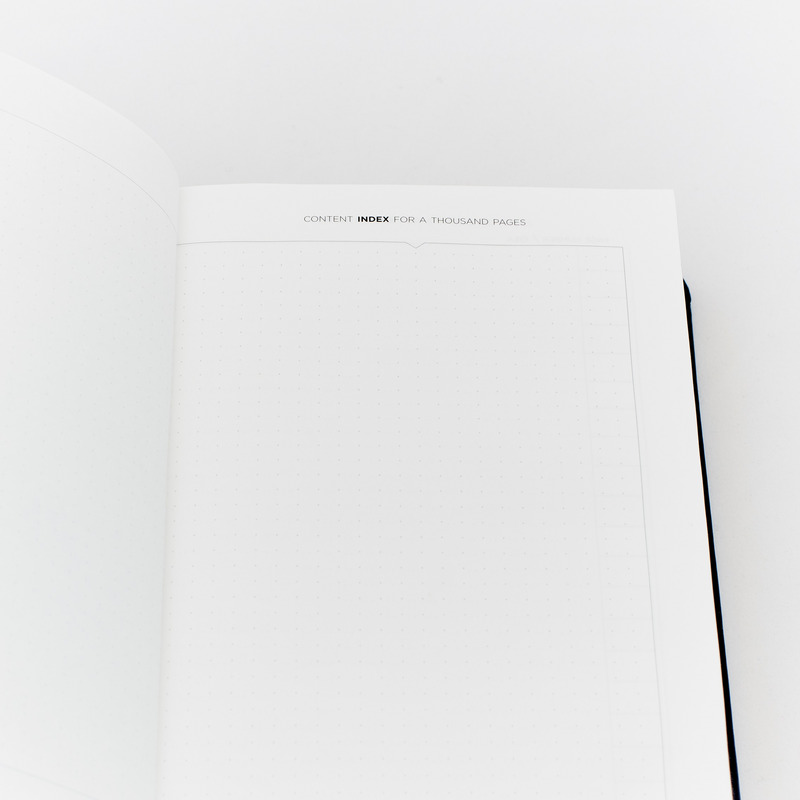 Cuaderno de 1000 páginas estilo vintage